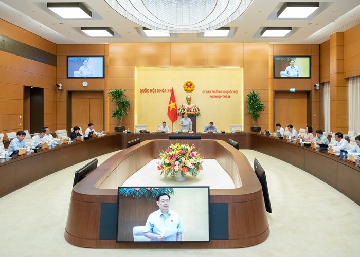 Uỷ ban Thường vụ Quốc hội cho ý kiến công tác chuẩn bị lấy phiếu tín nhiệm - Anh 1